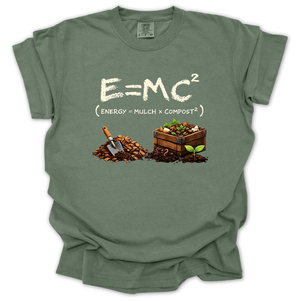 Mulch Compost T Shirt Gift For Gardener