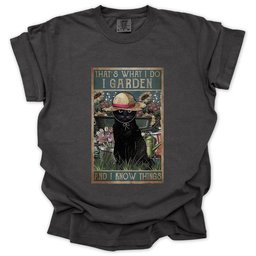 Garden And Know Things T Shirt Gift For Gardener