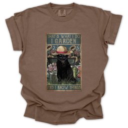 Garden And Know Things T Shirt Gift For Gardener