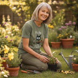 Its Fine T Shirt Gift For Gardener