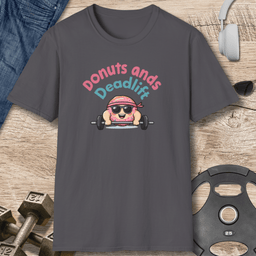 Donuts And Deadlifts T Shirt Gift For Fitness Lover