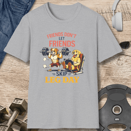Friends Leg Day T Shirt Gift For Fitness Lover