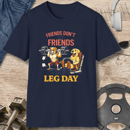 Friends Leg Day T Shirt Gift For Fitness Lover