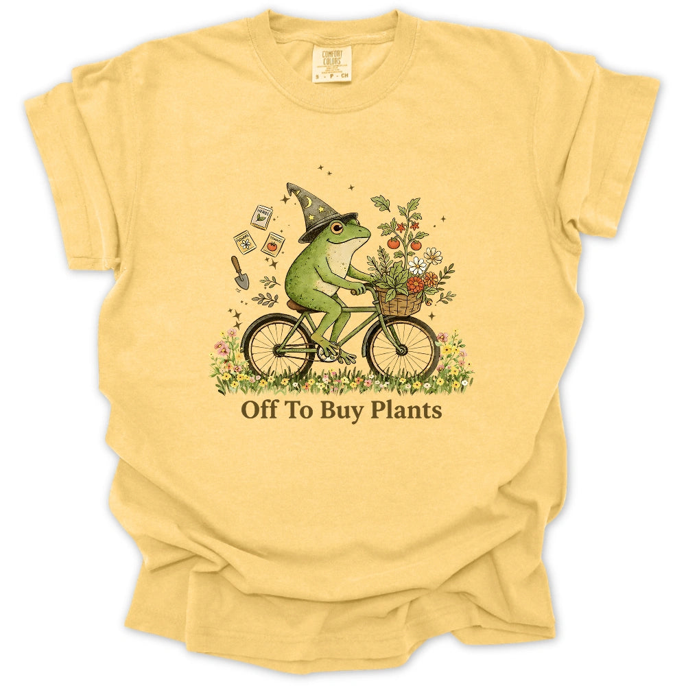 Off To Buy Plants T Shirt Gift For Gardener