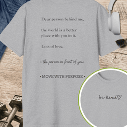 Be Kind T Shirt Gift For Fitness Lover