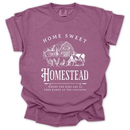 Free Range Kids Homestead T Shirt Gift For Gardener