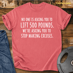 500 Pounds Vintage Wash T Shirt Gift For Fitness Lover