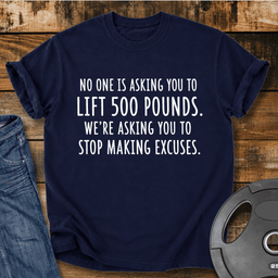 500 Pounds Vintage Wash T Shirt Gift For Fitness Lover