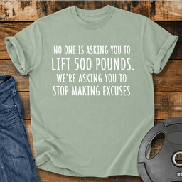 500 Pounds Vintage Wash T Shirt Gift For Fitness Lover