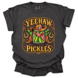 Cowgirl Pickle Club T Shirt Gift For Gardener