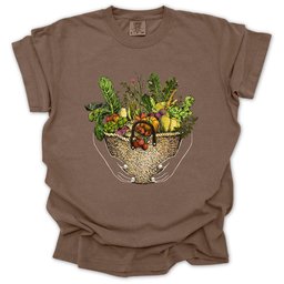 From Garden To Basket T Shirt Gift For Gardener