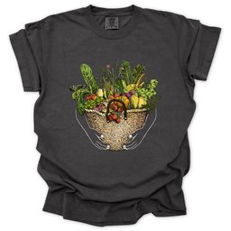 From Garden To Basket T Shirt Gift For Gardener