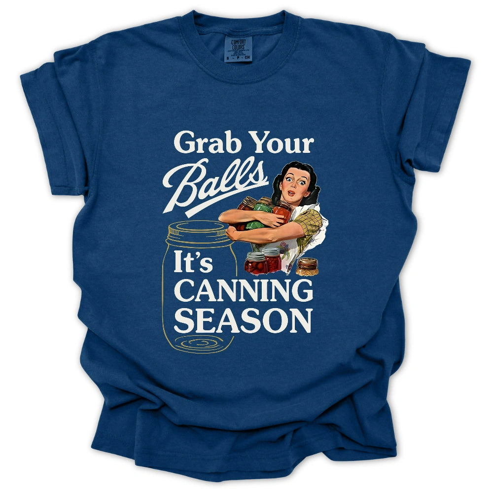 Grab Your Balls T Shirt Gift For Gardener