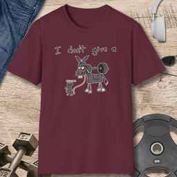 I Dont Give A Rats T Shirt Gift For Fitness Lover