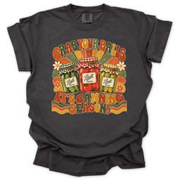 Fall Harvest Canning T Shirt Gift For Gardener
