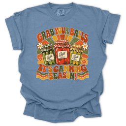 Fall Harvest Canning T Shirt Gift For Gardener