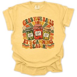 Fall Harvest Canning T Shirt Gift For Gardener