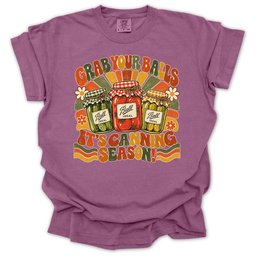 Fall Harvest Canning T Shirt Gift For Gardener