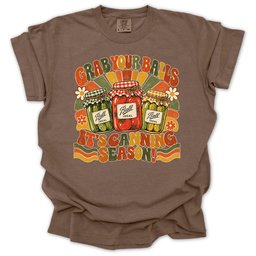 Fall Harvest Canning T Shirt Gift For Gardener