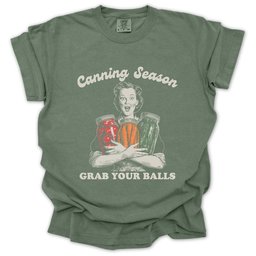 Canning Season T Shirt Gift For Gardener