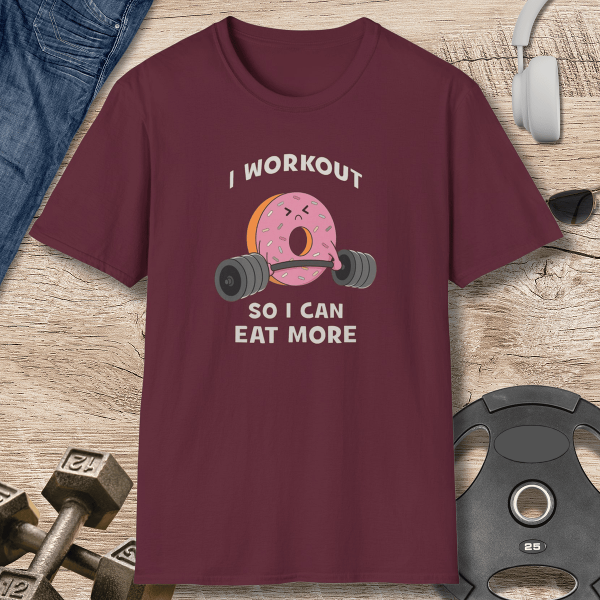I Can Eat More T Shirt Gift For Fitness Lover