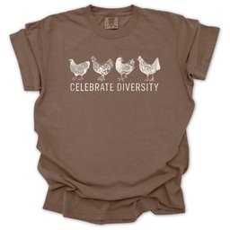 Celebrate Diversity T Shirt Gift For Gardener