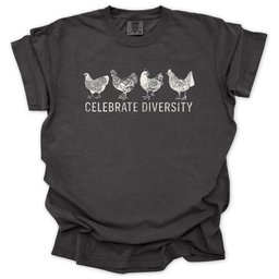 Celebrate Diversity T Shirt Gift For Gardener
