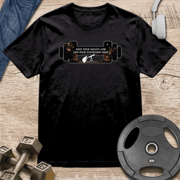 Keep Your Squat Low Barbell T Shirt Gift For Fitness Lover