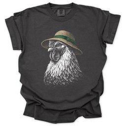 Garden Chicken T Shirt Gift For Gardener