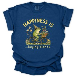 Happiness Is Buying Plants T Shirt Gift For Gardener