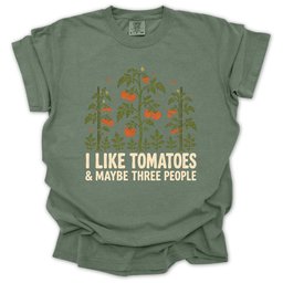 I Like Tomatoes T Shirt Gift For Gardener