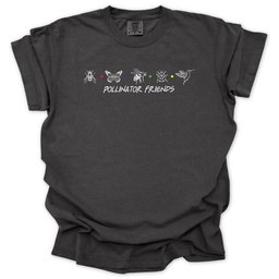 Pollinator Friends T Shirt Gift For Gardener