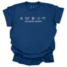 Pollinator Friends T Shirt Gift For Gardener