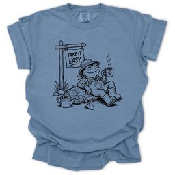 Take IT Easy T Shirt Gift For Gardener