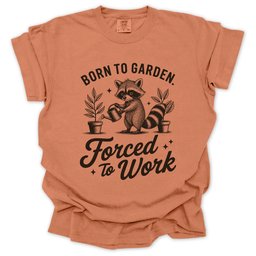 Born To Garden T Shirt Gift For Gardener