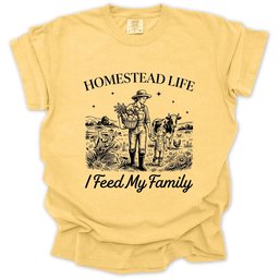 I Feed My Family T Shirt Gift For Gardener