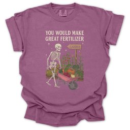 Great Fertilizer T Shirt Gift For Gardener
