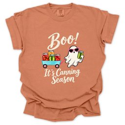 Boo Its Canning Season T Shirt Gift For Gardener