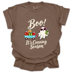 Boo Its Canning Season T Shirt Gift For Gardener