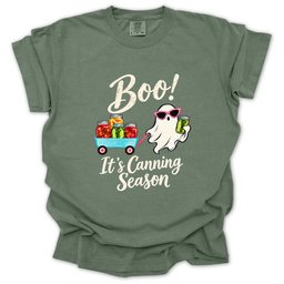 Boo Its Canning Season T Shirt Gift For Gardener