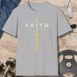 Faith Fitness T Shirt Gift For Fitness Lover