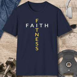 Faith Fitness T Shirt Gift For Fitness Lover