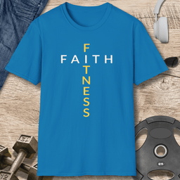 Faith Fitness T Shirt Gift For Fitness Lover