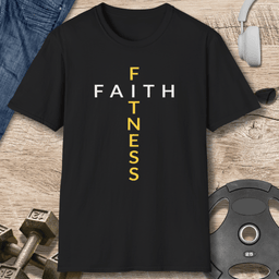 Faith Fitness T Shirt Gift For Fitness Lover