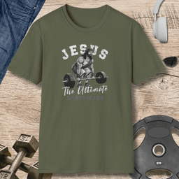 Jesus Deadlifter T Shirt Gift For Fitness Lover