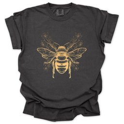 Bee Flower T Shirt Gift For Gardener