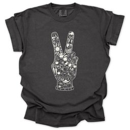 Peaceful Hands T Shirt Gift For Gardener