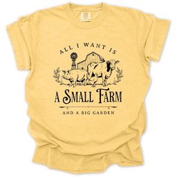 All I Want T Shirt Gift For Gardener
