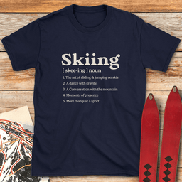 What Is Skiing T Shirt Gift For Skier