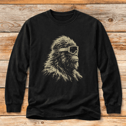 Yeti Shredder T Shirt Gift For Skier